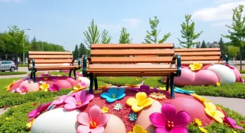 Discover the ‘Flower Clouds’ Art Installation in Spring, Texas