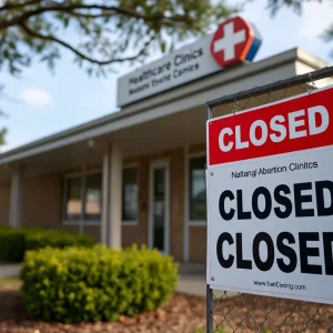 Closed healthcare clinic in Houston