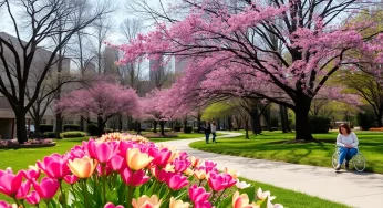 Houston Welcomes Spring with Unseasonably Cool Temperatures