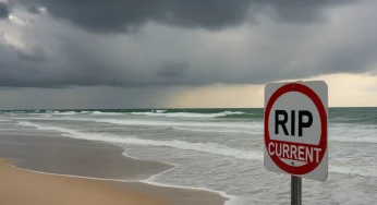 Severe Weather Alert: High Risk for Rip Currents and Thunderstorms in Southeast Texas