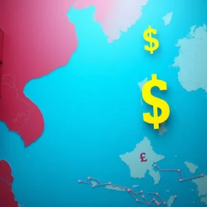 Conceptual image representing the impact of tariffs on Southeast Asian economies