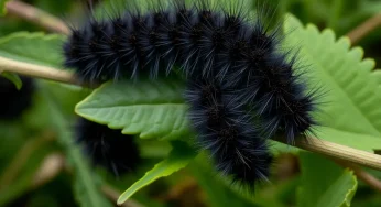 Fuzzy Saltmarsh Caterpillars Invade Houston Gardens