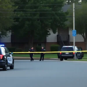 Police presence at an apartment complex in Harris County