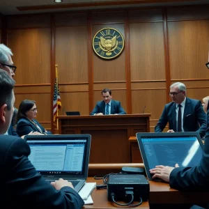 Legal Battle in Texas Courtroom