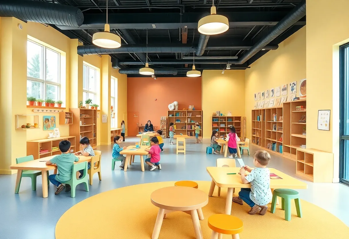Children learning at Primrose School
