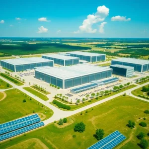 Data Center Megasite in Lockhart, Texas