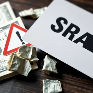Symbolic representation of financial fraud and identity theft