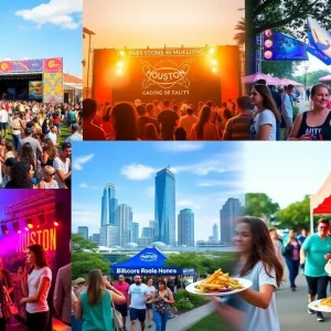 Enjoying various events in Houston over the weekend