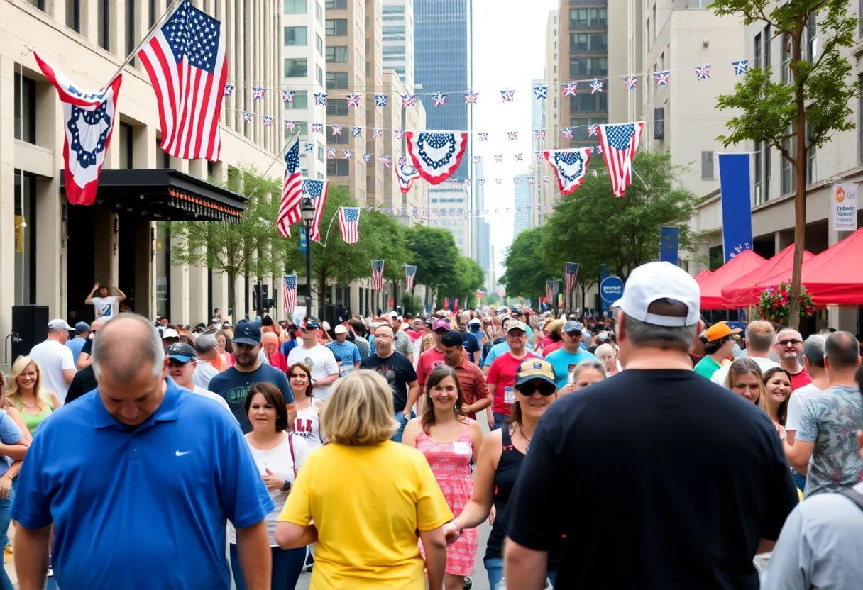 Houston Memorial Day events featuring concerts and community activities.