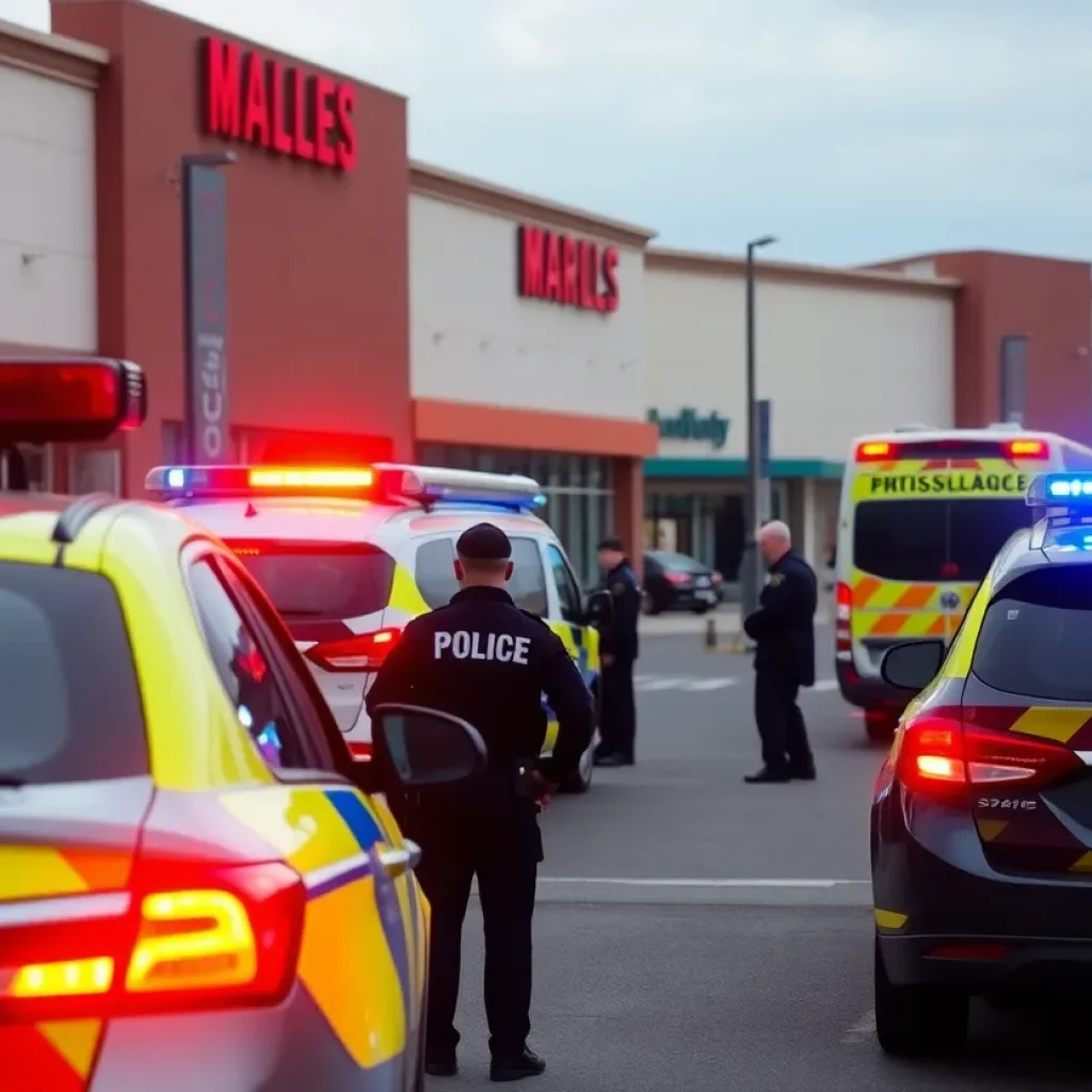 Scene of an officer-involved shooting near Galleria Mall in Houston