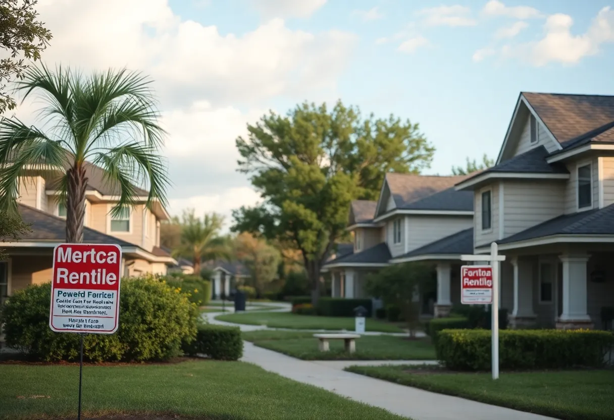 Suburban homes in Houston's Walden neighborhood