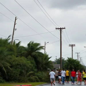 Community members recovering from Hurricane Beryl's impact