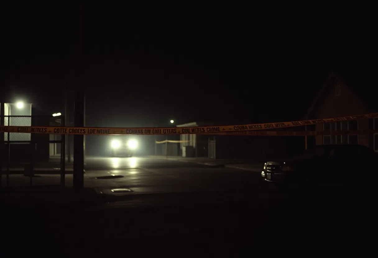 Dark investigative scene related to serial killer Dean Corll