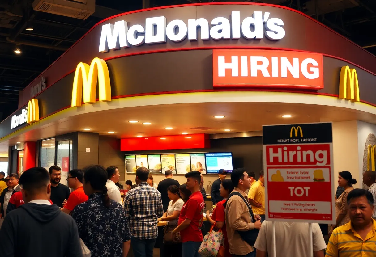 McDonald's Hiring Initiative