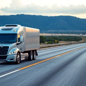 Self-Driving Truck in Texas