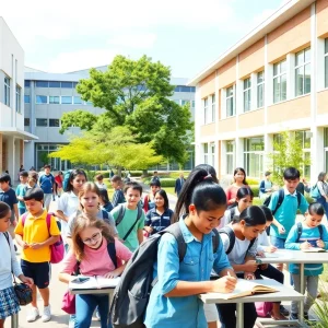Students at a top-ranked private high school in Texas