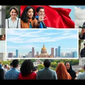 Collage representing the legacy of a community leader