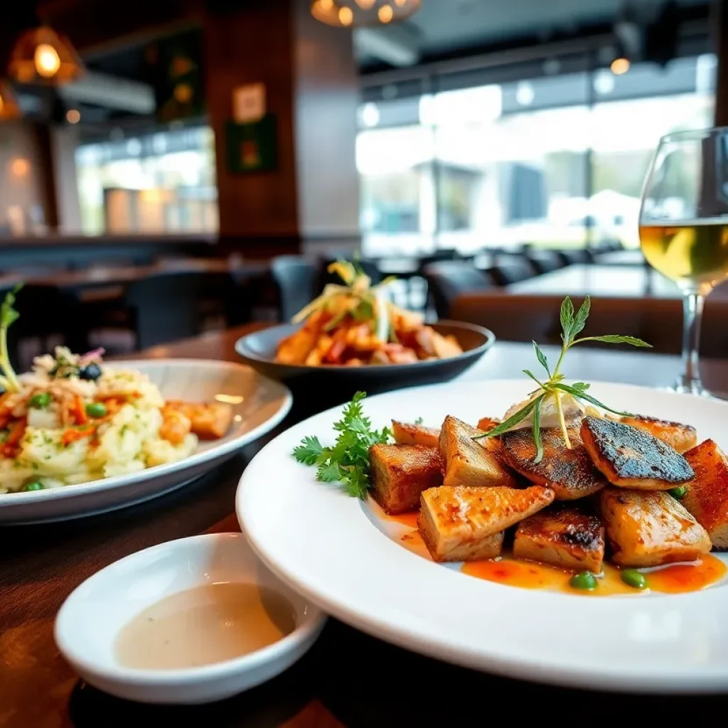 Innovative dishes at Belly of the Beast restaurant