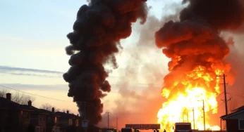 Gas Leak and Pipeline Explosion Cause Evacuations in Texas