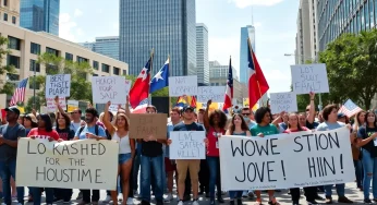 Houston to Host Six Protests Against Trump Administration