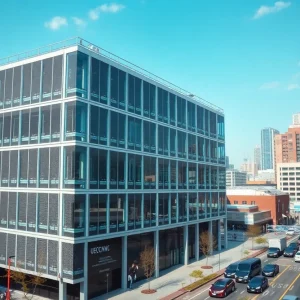 Modern data center in Houston, Texas