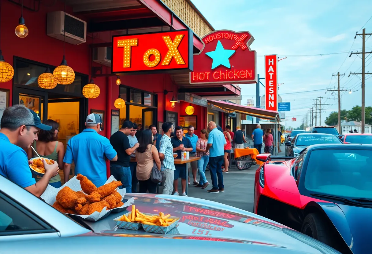 Houston TX Hot Chicken Grand Opening in Toledo