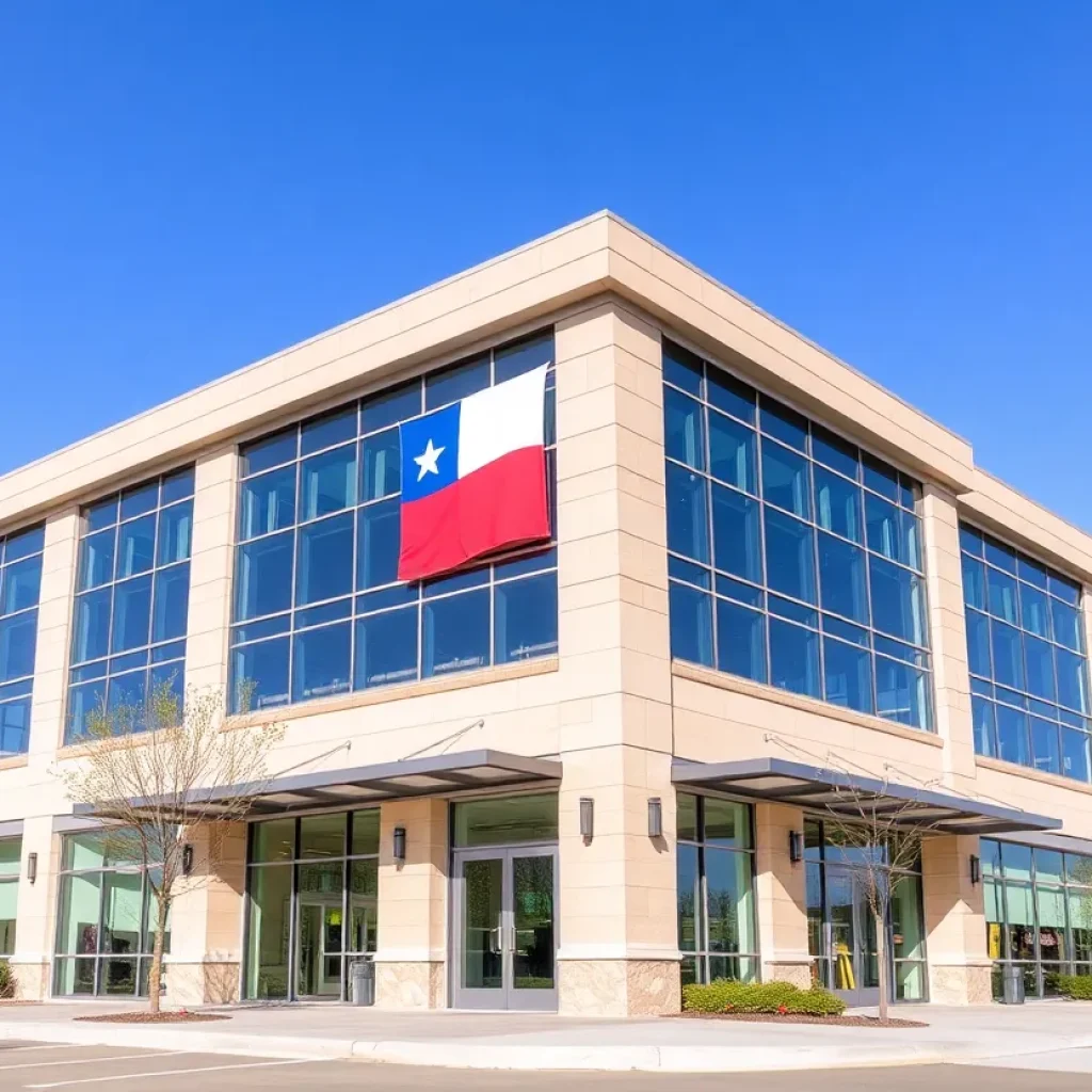 Stellar Bancorp building showcasing financial strength and community focus