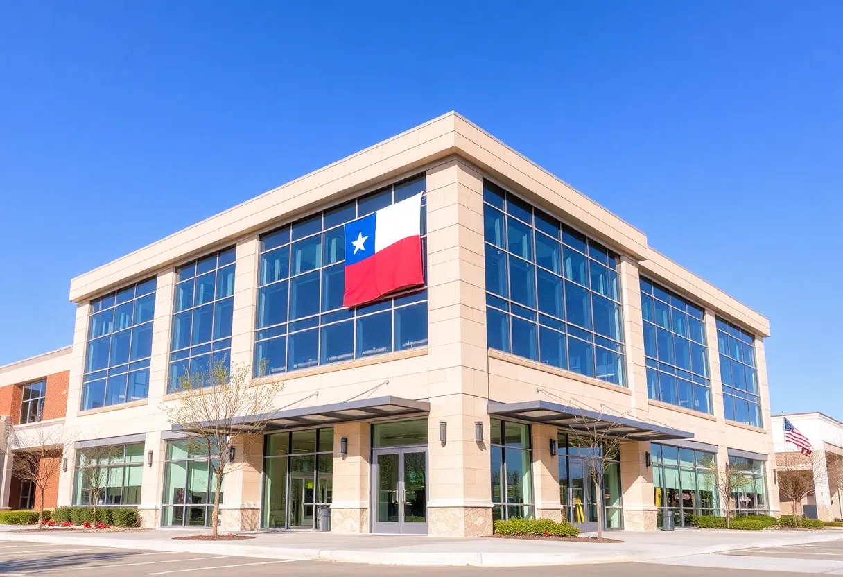 Stellar Bancorp building showcasing financial strength and community focus