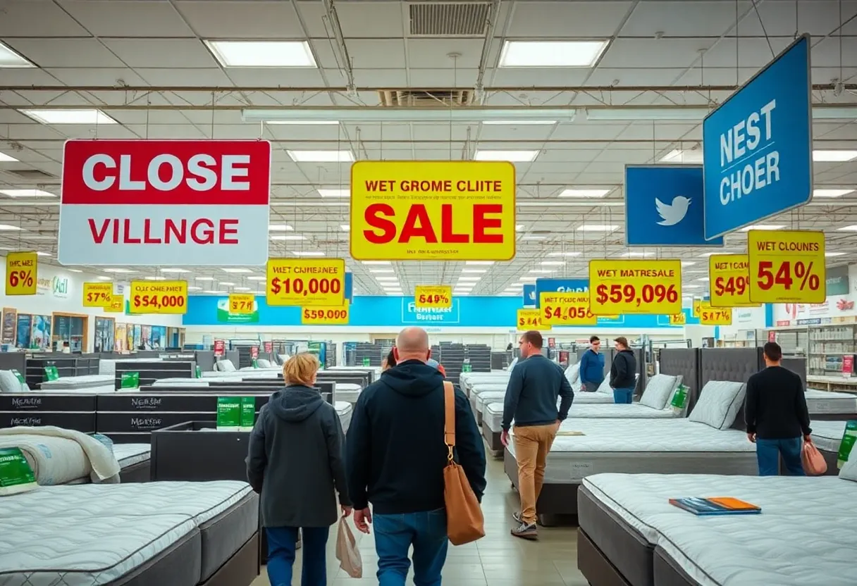 Factory Mattress Closing Sale