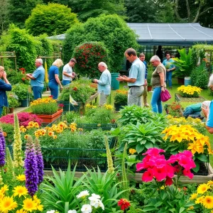 Activities at Houston Botanic Garden during summer events
