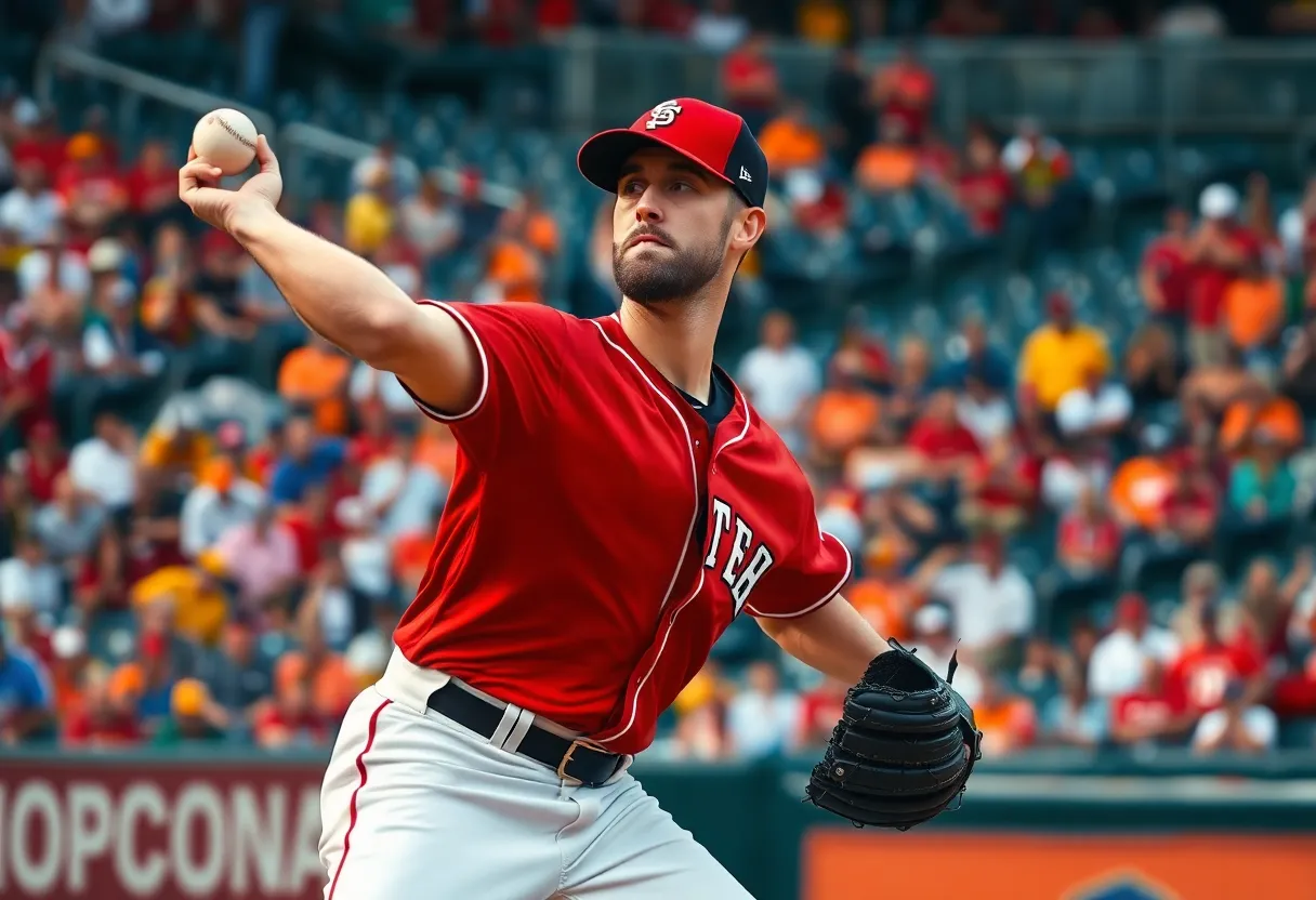 Relief pitcher for Houston Astros in a game