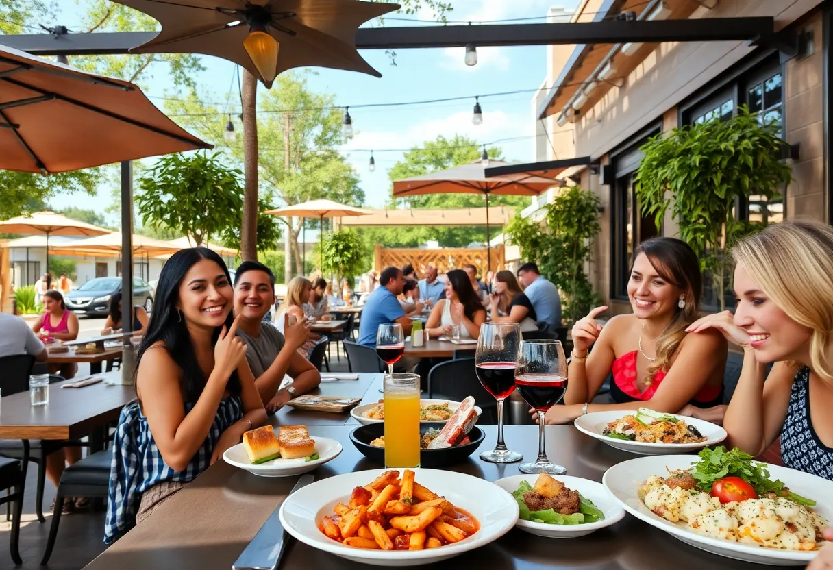 Beautifully presented dishes at new restaurants in Houston and San Antonio