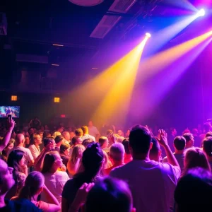 Sarah Santiago performing with her band Jack’d Up at a music venue in Houston
