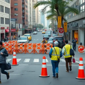 Construction site in Silver Spring affecting residents and businesses