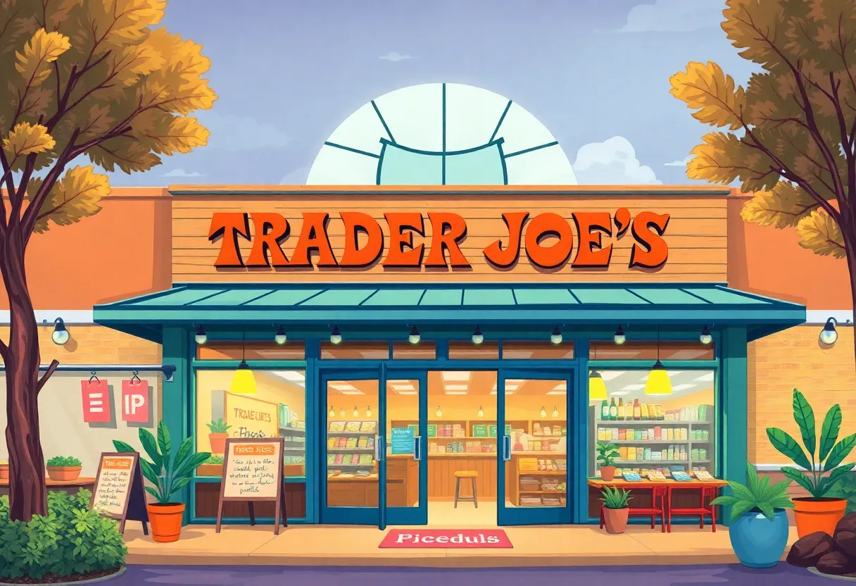 Exterior view of a Trader Joe's store in Texas