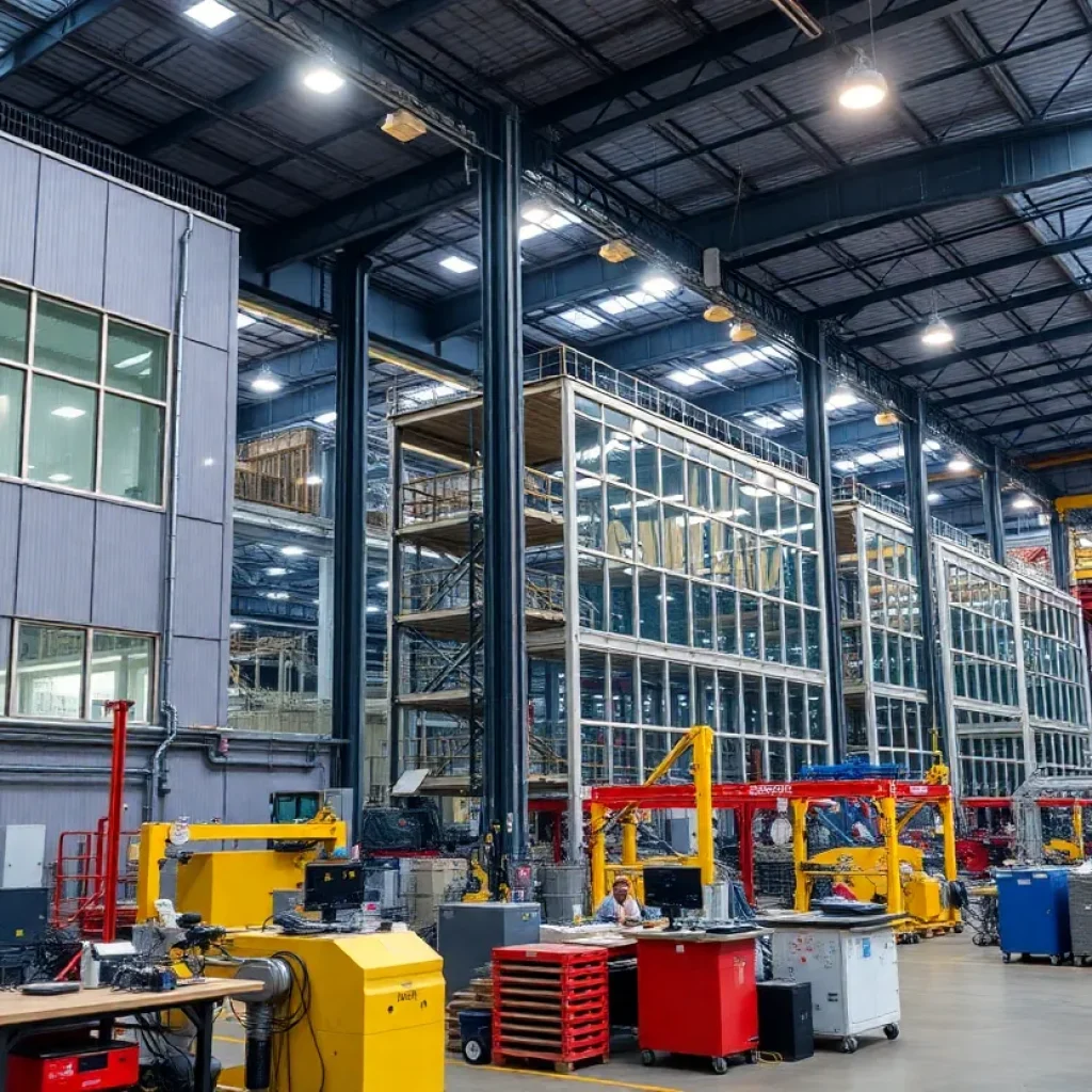 New World Emblem factory in Houston, Texas