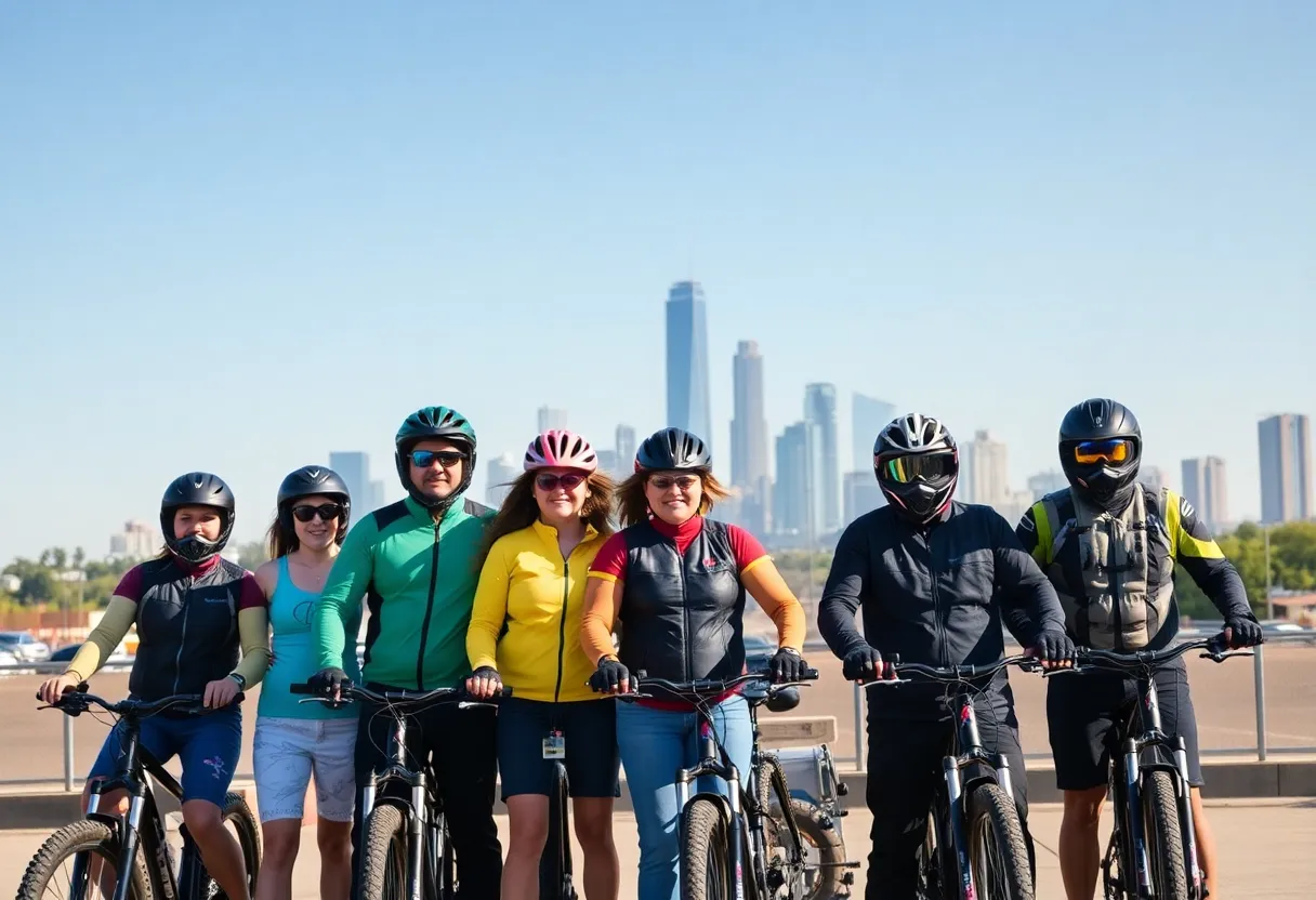 Bikers united against child abuse in Houston