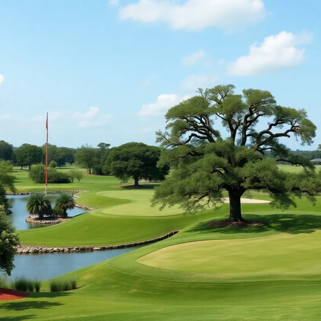 Renovation plan for Hermann Park Golf Course with sustainable features