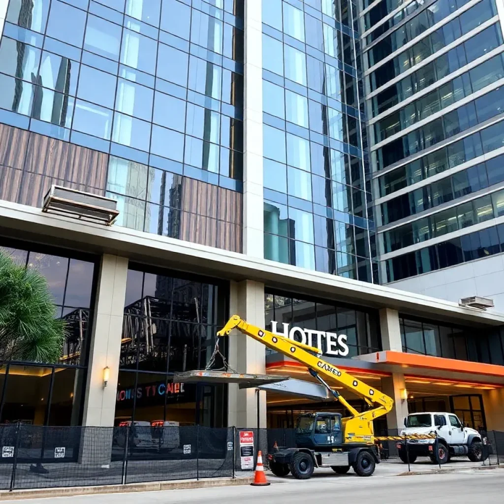 Homewood Suites by Hilton in Houston Galleria area during renovation