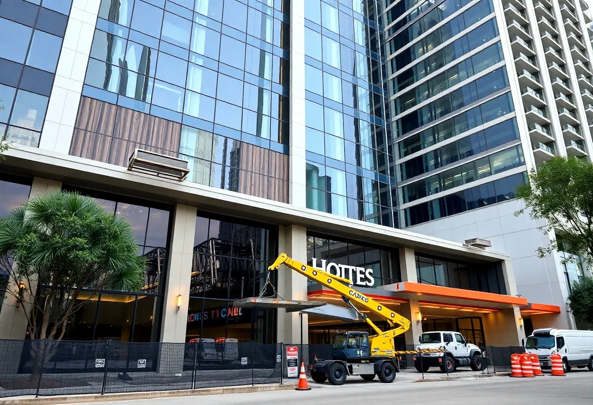 Homewood Suites by Hilton in Houston Galleria area during renovation