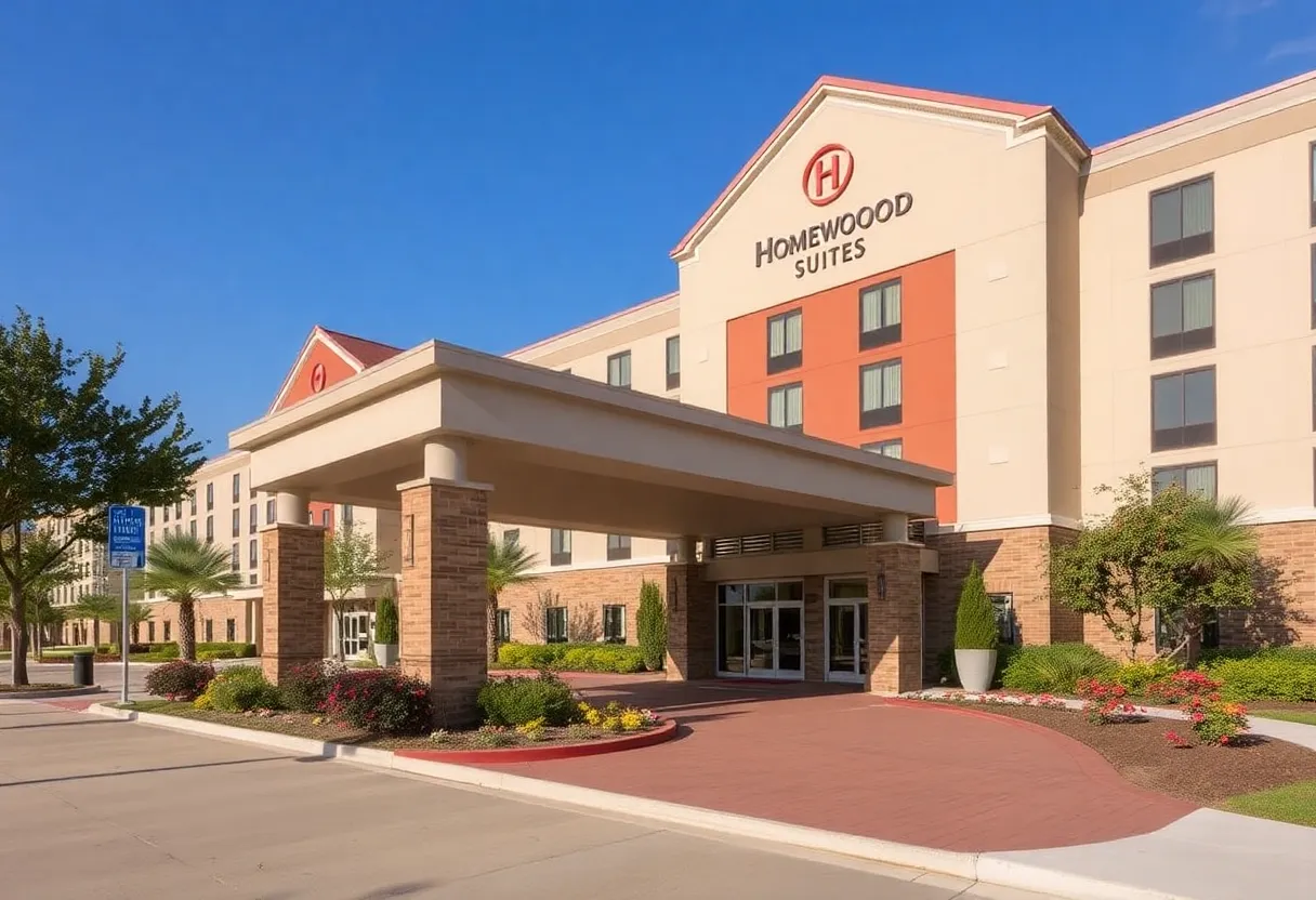 Exterior view of Homewood Suites by Hilton Houston Galleria hotel