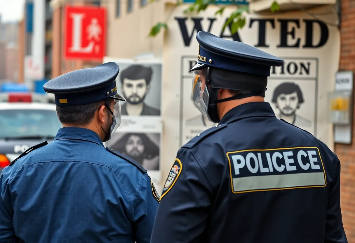Illustration depicting the concept of a most wanted list in Houston.