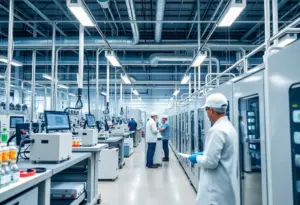 Eli Lilly's new manufacturing facility in Houston, Texas