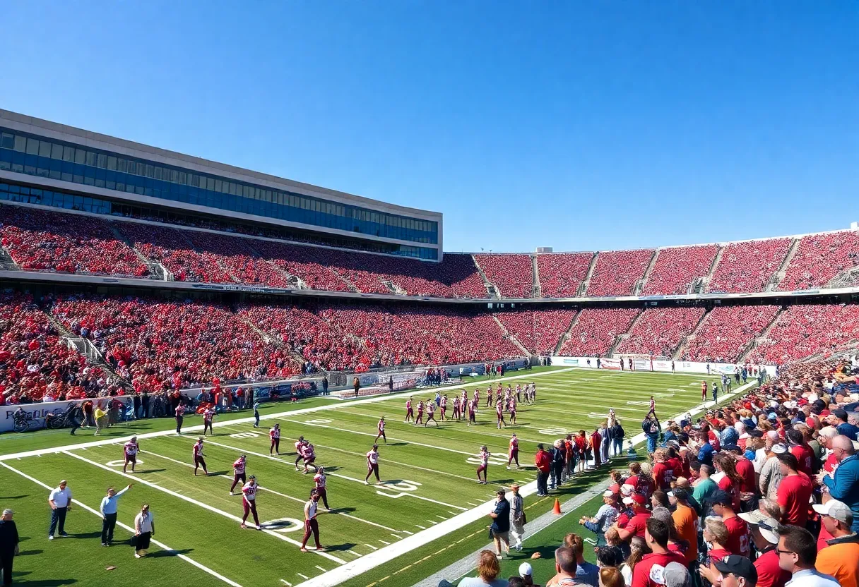 College football game between Houston Cougars and Colorado Buffaloes