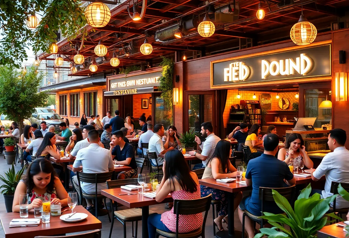 Exterior view of new restaurants in Houston