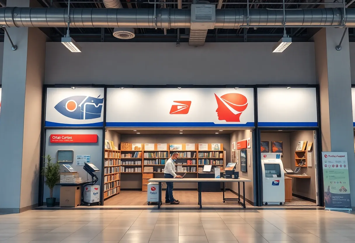 Exterior view of a PostalAnnex location in Houston, TX