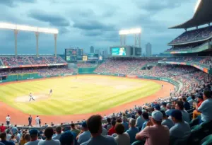 Savannah Bananas and Texas Tailgaters competing in a baseball match at Daikin Park.