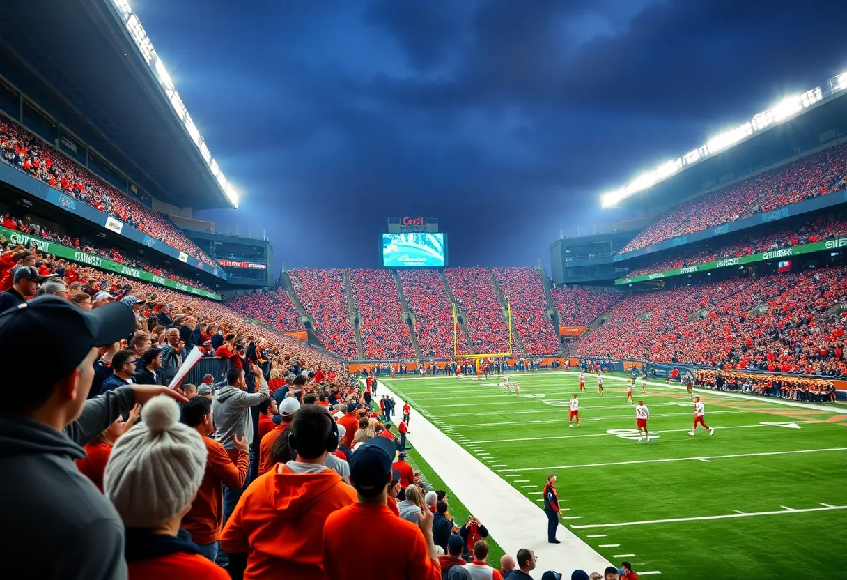 Houston Texans game against Los Angeles Rams at the stadium
