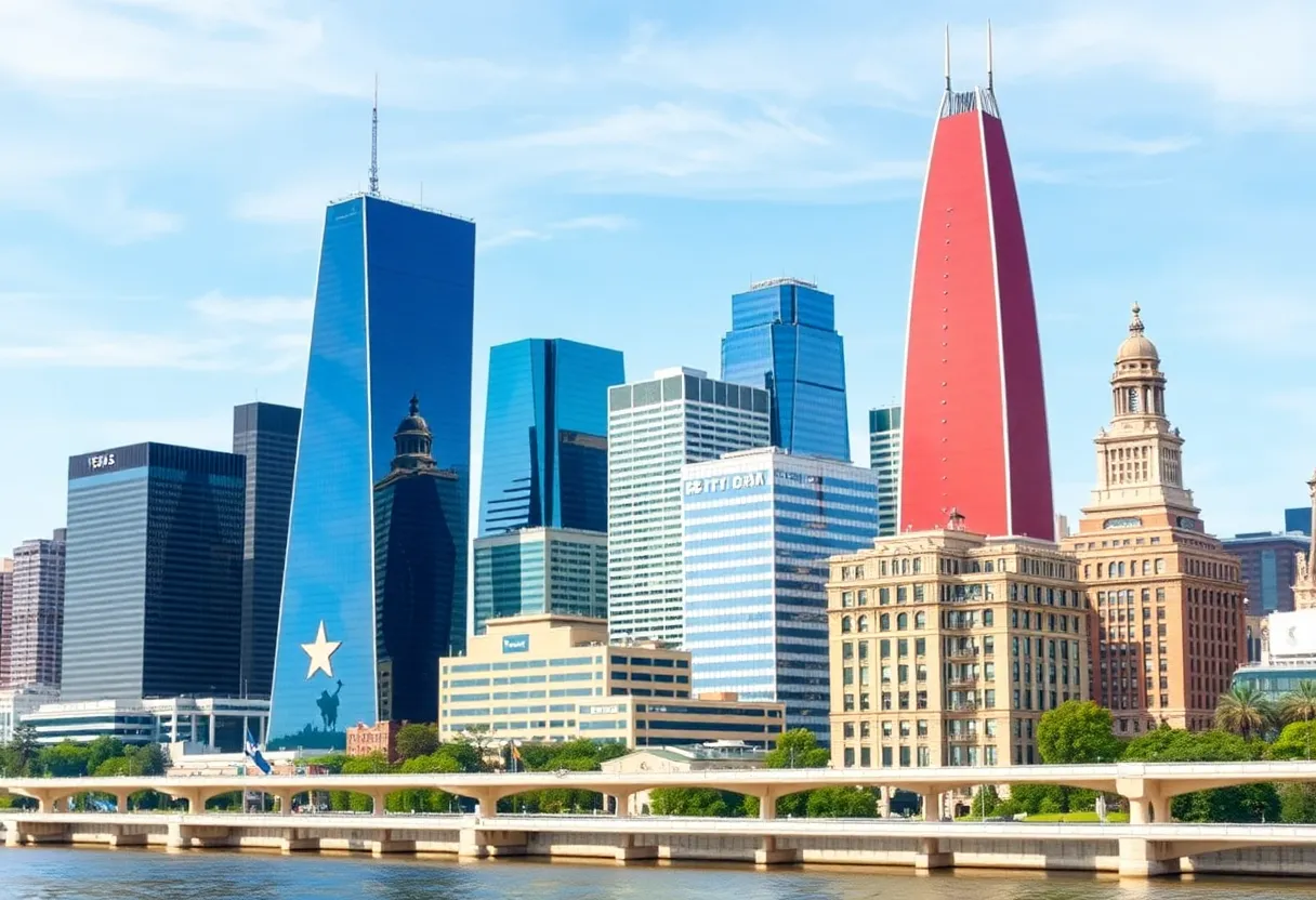 Texas Skyline for Business