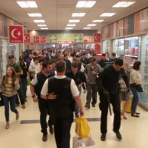 Emergency response at Walmart shooting scene